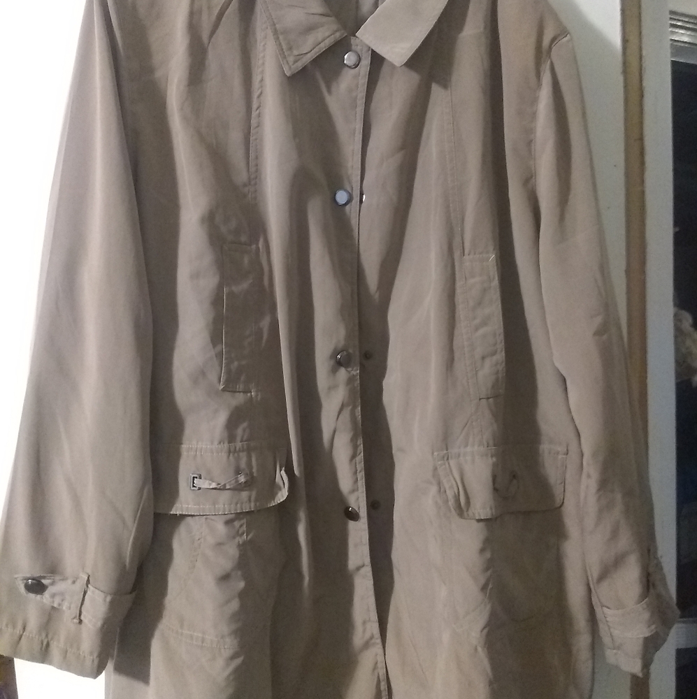 Khaki color Rain 🌧️ Coat